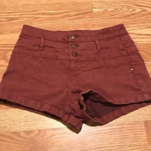 Charlotte Russe high waist shorts